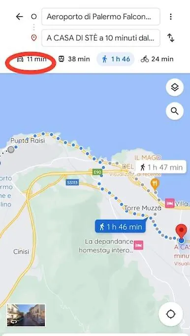 A Casa Di Ste - Vicino Aeroporto Falcone Borsellino Carini Lejlighed
